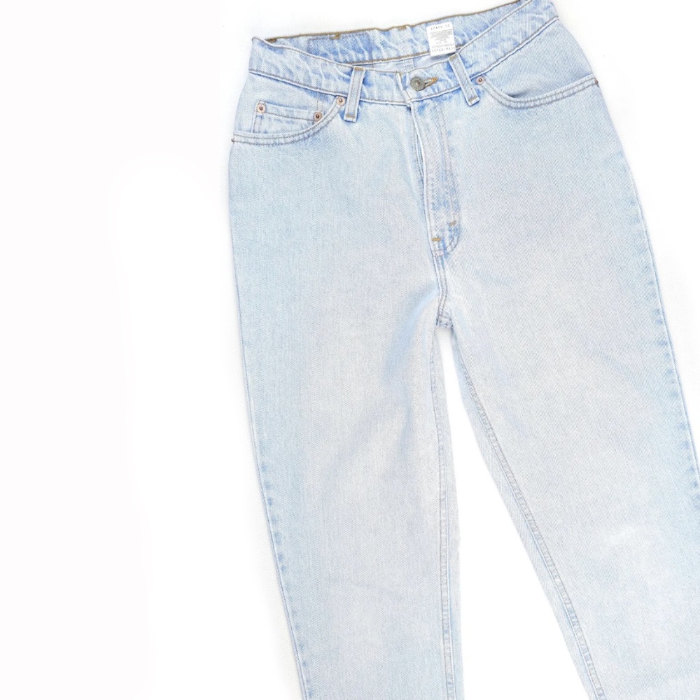 Beautiful soft Vintage 90s Levi's 512 USA | Slim Tapered Mom Jean W28 L30.5